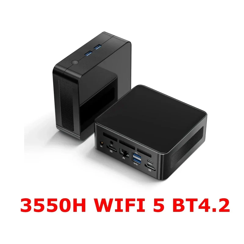 Chatreey Mini PC AN2P Ryzen 5 5625U/3550H Gaming-Desktop-Computer NVME SSD WIFI6 HD Windows 11 Pro