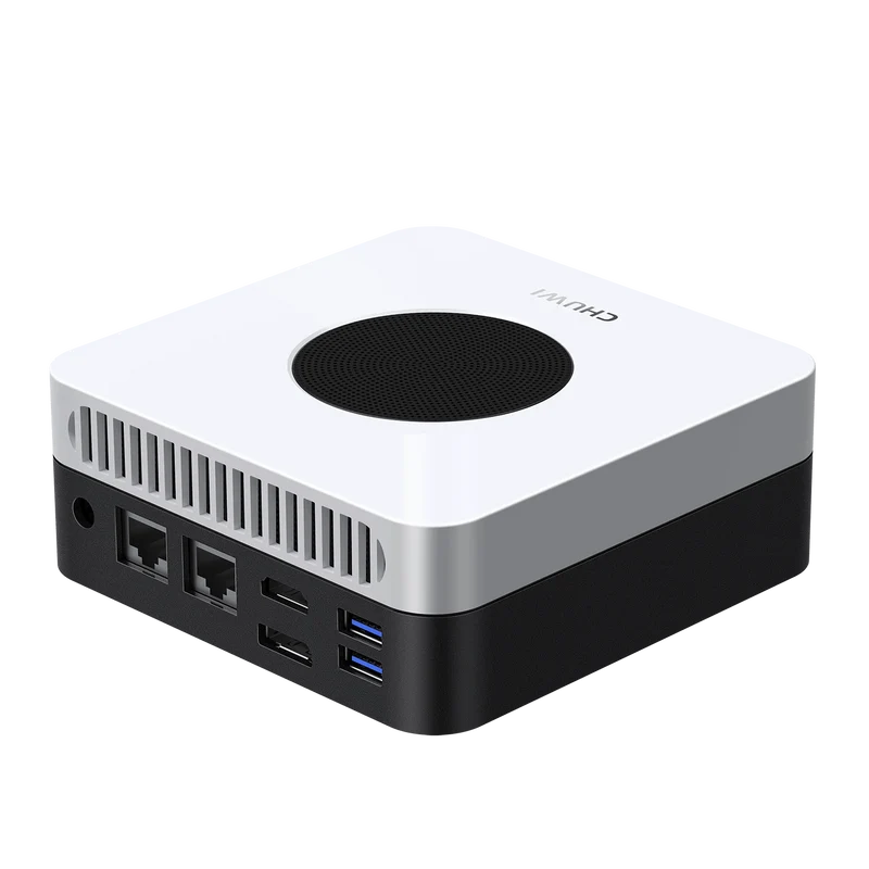 CHUWI LarkBox X Mini-PC 12 GB RAM 512 GB SSD Intel N100 Spiele-PC UHD-Grafik für Intel-Prozessoren der 12. Generation WiFi 6 Desktop-Computer