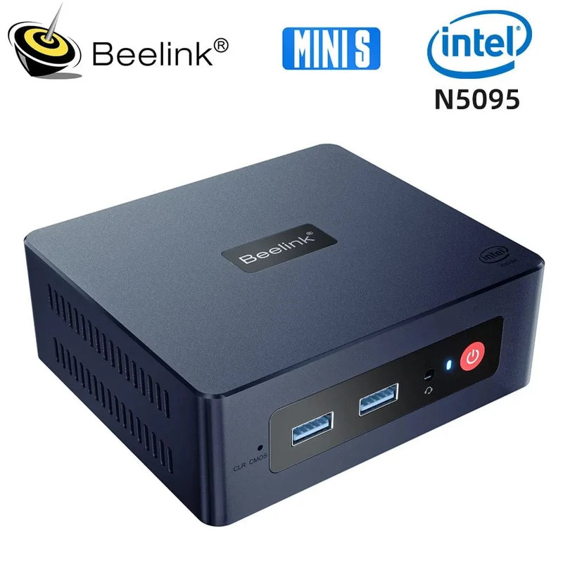 Beelink Mini S12 Pro N100 Intel 12. Generation 16G 500G Mini S Intel 11. Generation N5095 DDR4 8GB 128GB SSD Desktop-Gaming-Computer N95 VS GK3V