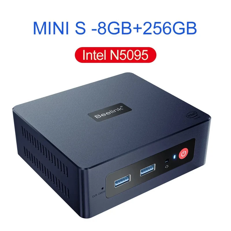 Beelink Mini S12 Pro N100 Intel 12. Generation 16G 500G Mini S Intel 11. Generation N5095 DDR4 8GB 128GB SSD Desktop-Gaming-Computer N95 VS GK3V