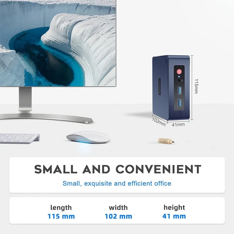 Beelink Mini S12 Pro N100 Intel 12. Generation 16G 500G Mini S Intel 11. Generation N5095 DDR4 8GB 128GB SSD Desktop-Gaming-Computer N95 VS GK3V