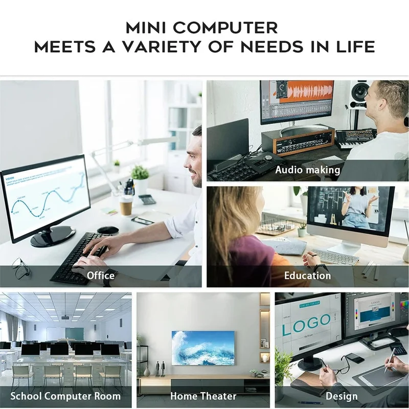 Beelink Mini S12 Pro N100 Intel 12. Generation 16G 500G Mini S Intel 11. Generation N5095 DDR4 8GB 128GB SSD Desktop-Gaming-Computer N95 VS GK3V