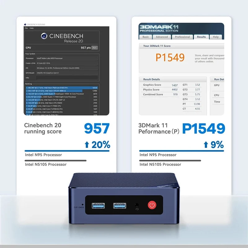 Beelink Mini S12 Pro N100 Intel 12. Generation 16G 500G Mini S Intel 11. Generation N5095 DDR4 8GB 128GB SSD Desktop-Gaming-Computer N95 VS GK3V