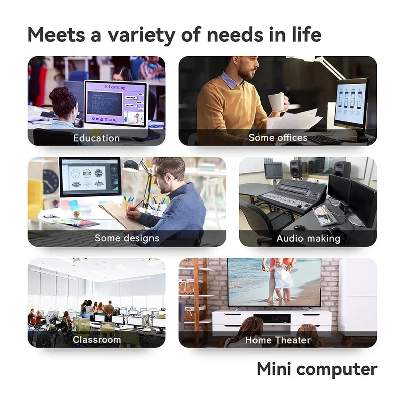 Beelink Mini S12 Pro N100 Intel 12. Generation 16G 500G Mini S Intel 11. Generation N5095 DDR4 8GB 128GB SSD Desktop-Gaming-Computer N95 VS GK3V
