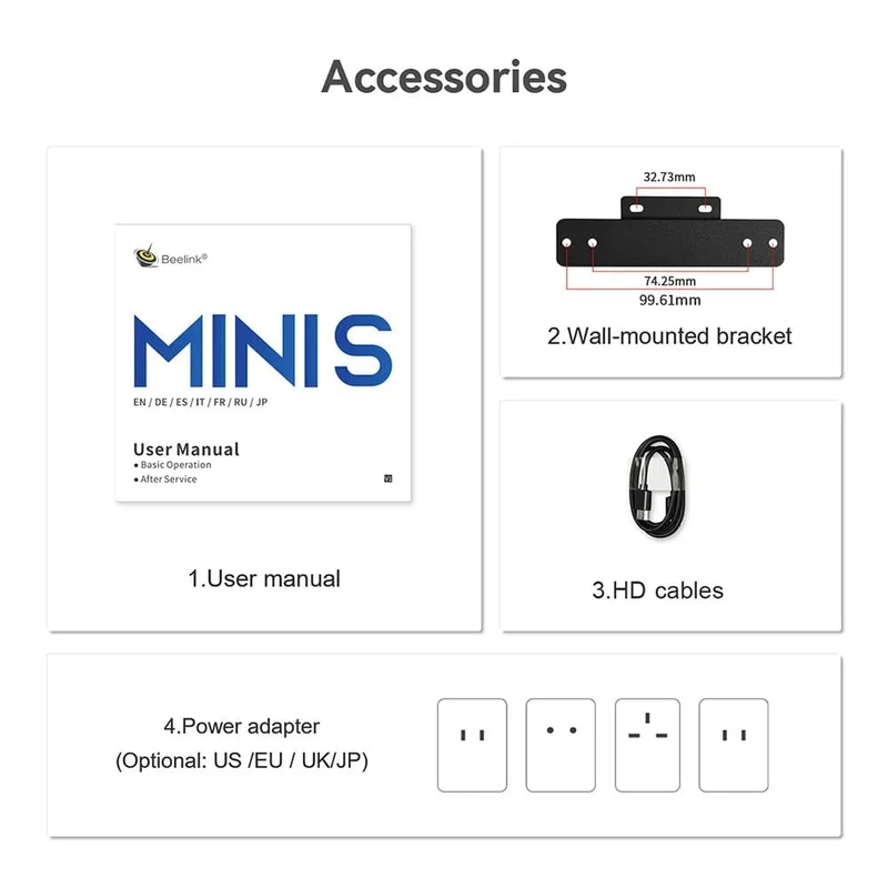 Beelink Mini S12 Pro N100 Intel 12. Generation 16G 500G Mini S Intel 11. Generation N5095 DDR4 8GB 128GB SSD Desktop-Gaming-Computer N95 VS GK3V