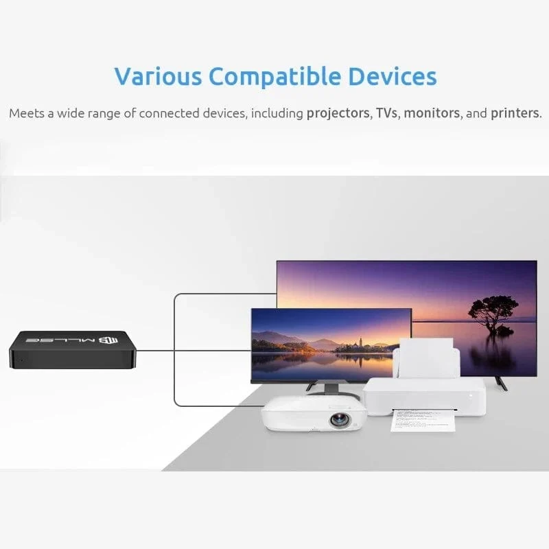 MLLSE M2 Mini-PC Intel Celeron N3350 CPU 6G RAM 64G ROM USB3.0 Win10 WiFi Bluetooth 4.2 Tragbarer Desktop-Computer