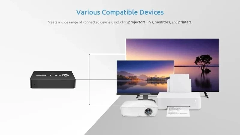 MLLSE M2 Mini-PC Intel Celeron N3350 CPU 6G RAM 64G ROM USB3.0 Win10 WiFi Bluetooth 4.2 Tragbarer Desktop-Computer