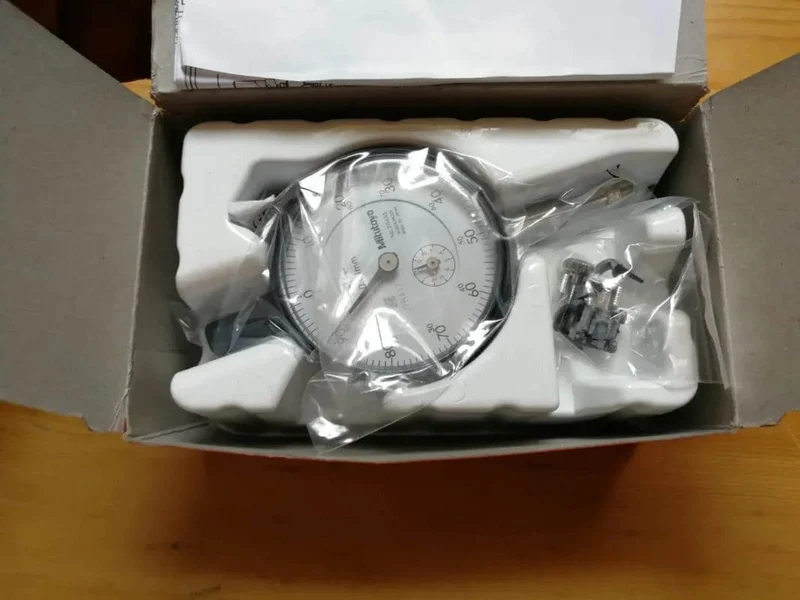 Mitutoyo 2046S Standard-Kolbenmessuhr, 10 mm, Prüfmessuhr