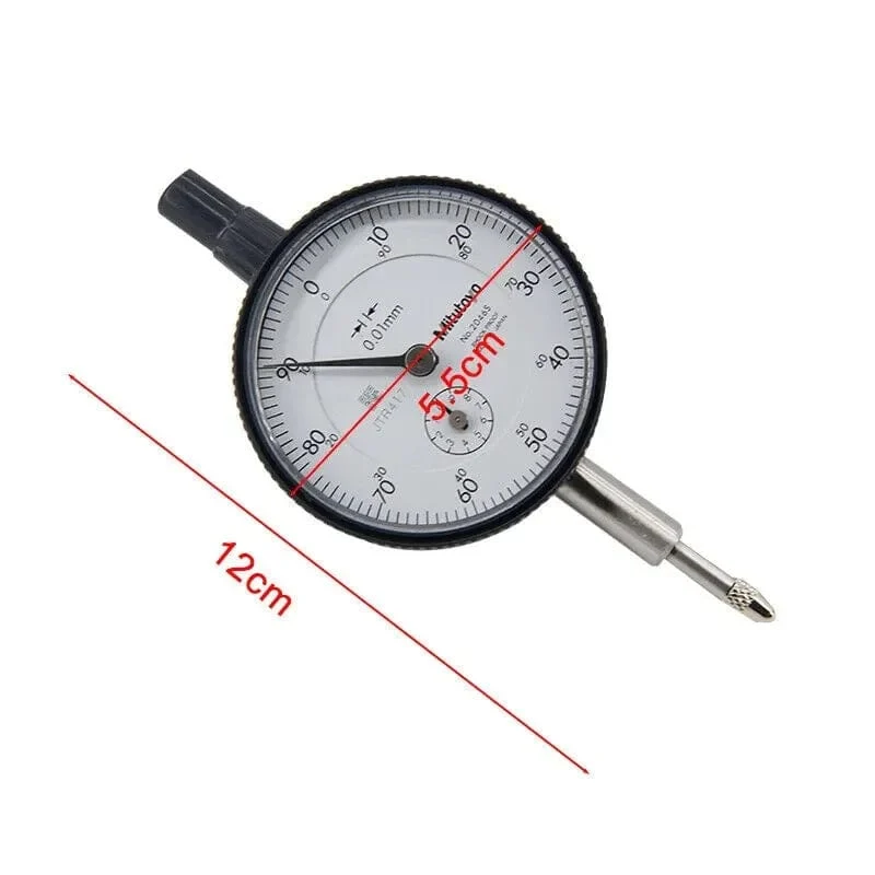Mitutoyo 2046S Standard-Kolbenmessuhr, 10 mm, Prüfmessuhr