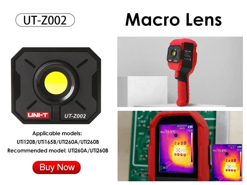 UNI-T UTI260B HD 256X192 Pixel Industrielle Wärmebildkamera Temperaturbildgebung Schaltung Elektrische Wartung