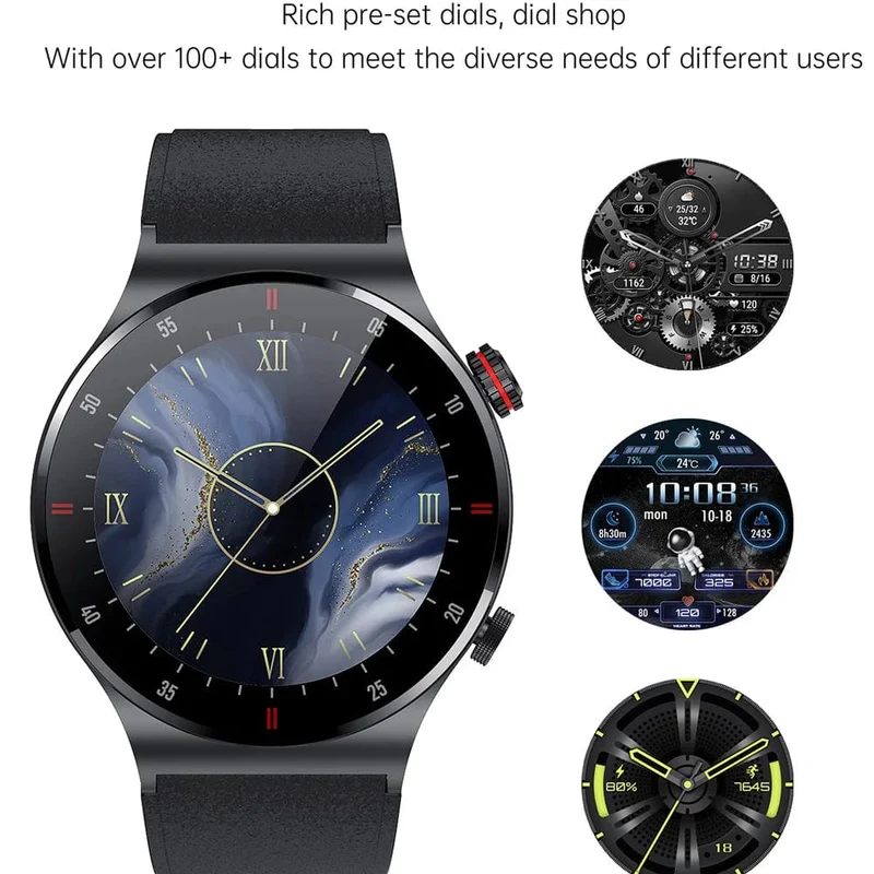 2023 Luxus-Smartwatches für Männer, NFC, BT-Anruf, Fitness, wasserdicht, Sport, Handgelenk, intelligente Smartwatches für Frauen, Kinder, Xiaomi, Huawei