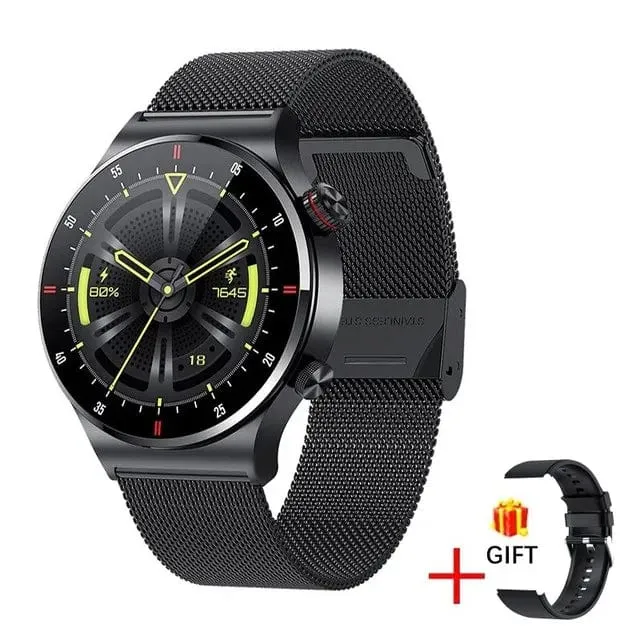2023 Luxus-Smartwatches für Männer, NFC, BT-Anruf, Fitness, wasserdicht, Sport, Handgelenk, intelligente Smartwatches für Frauen, Kinder, Xiaomi, Huawei