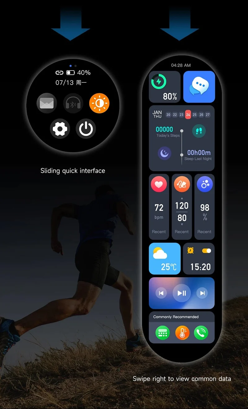 2024 Neu für Huawei Outdoor Sports Smart Watch Männer AMOLED-Bildschirm NFC GPS Kompass Herzfrequenz Wasserdichte Bluetooth-Anruf-SmartWatch