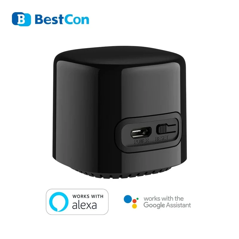 Broadlink RM4 MINI IR-Fernbedienung Klimaanlage TV Set-Top-Box Temperatur Feuchtigkeitssensor HTS2 mit Alexa