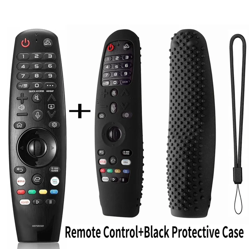 Ersatzfernbedienung kompatibel mit LG Smart TV Voice Magic Remote mit Voice Pointer-Funktion für LG-Fernseher UHD OLED QNED