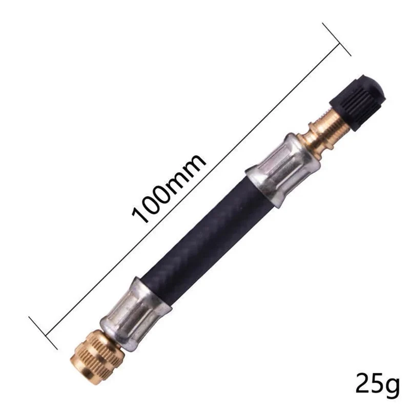 100/130/150/180/210 mm Luftpumpen-Verlängerungsrohr, Luftpumpenschlauch-Adapter, 7 mm Gewinde, geeignet zum Befüllen von Fahrrad-, Motorrad- und Autoreifen