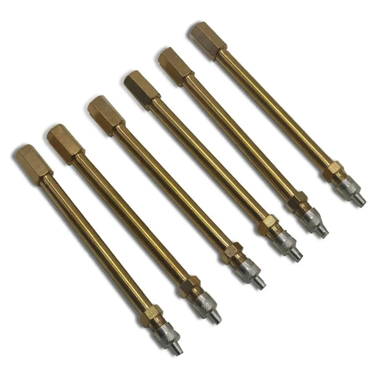 Motorrad Fahrrad Auto Reifen Luftpumpe Schlauch Aufblasbare Pumpe Verlängerung Rohr Adapter Twist Reifen Luft Anschluss Locking Air Chuck