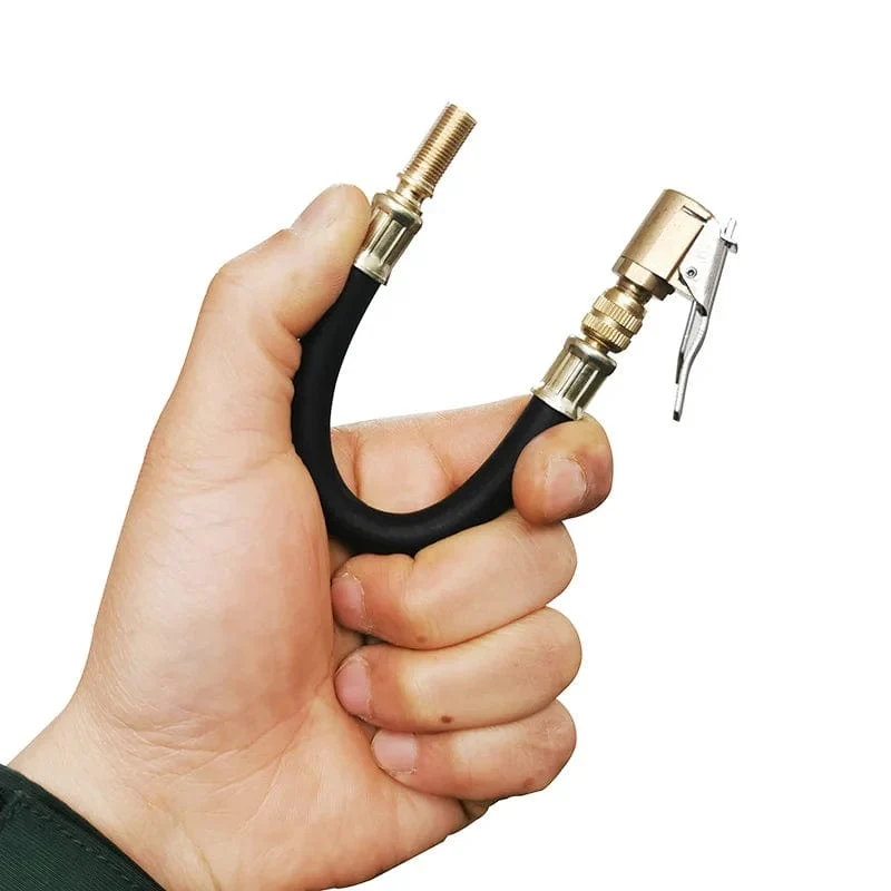 Motorrad Fahrrad Auto Reifen Luftpumpe Schlauch Aufblasbare Pumpe Verlängerung Rohr Adapter Twist Reifen Luft Anschluss Locking Air Chuck
