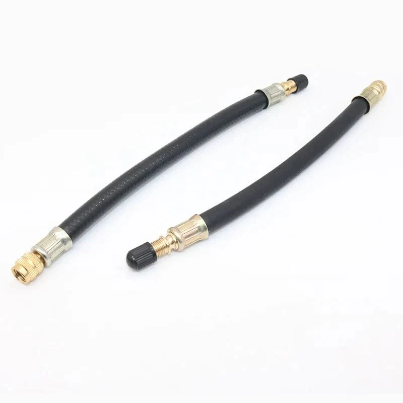 Motorrad Fahrrad Auto Reifen Luftpumpe Schlauch Aufblasbare Pumpe Verlängerung Rohr Adapter Twist Reifen Luft Anschluss Locking Air Chuck