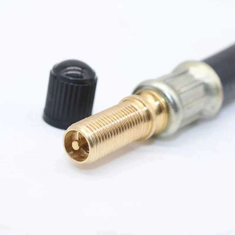 Motorrad Fahrrad Auto Reifen Luftpumpe Schlauch Aufblasbare Pumpe Verlängerung Rohr Adapter Twist Reifen Luft Anschluss Locking Air Chuck