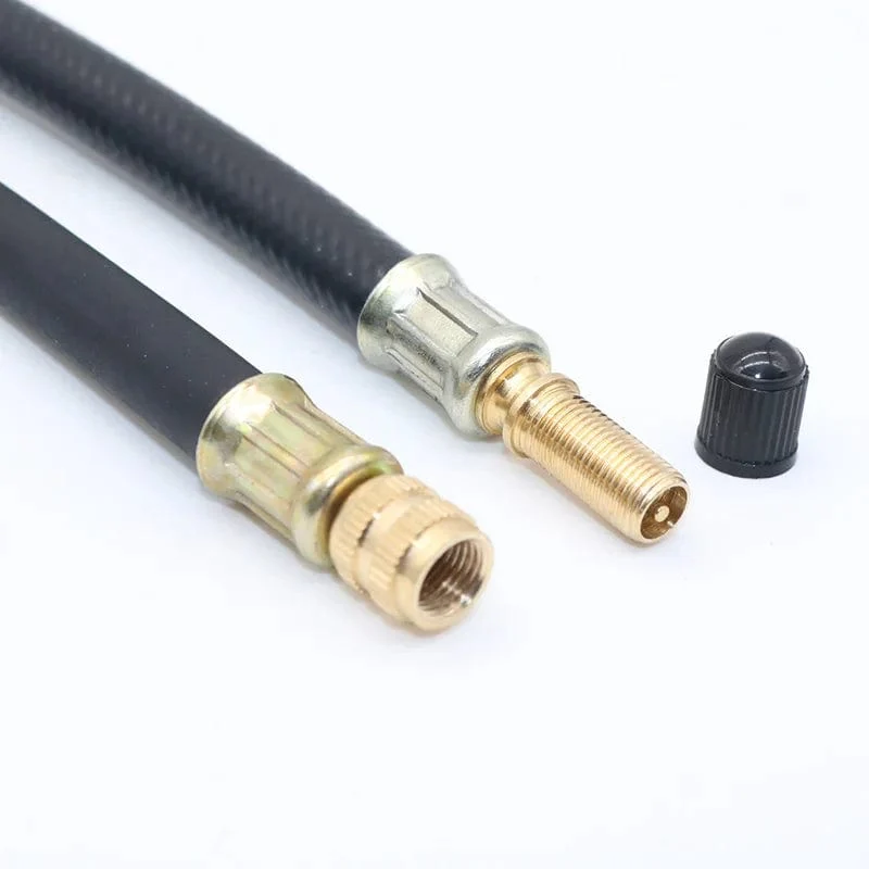 Motorrad Fahrrad Auto Reifen Luftpumpe Schlauch Aufblasbare Pumpe Verlängerung Rohr Adapter Twist Reifen Luft Anschluss Locking Air Chuck