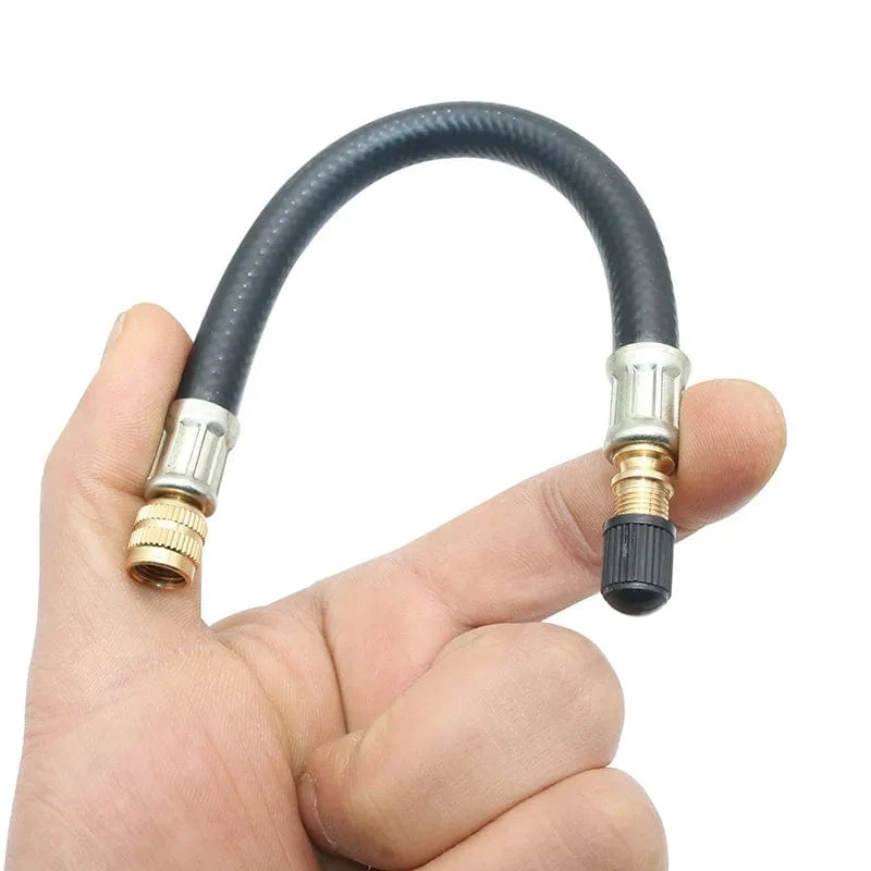 Motorrad Fahrrad Auto Reifen Luftpumpe Schlauch Aufblasbare Pumpe Verlängerung Rohr Adapter Twist Reifen Luft Anschluss Locking Air Chuck