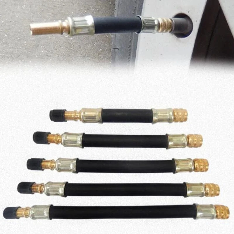Motorrad Fahrrad Auto Reifen Luftpumpe Schlauch Aufblasbare Pumpe Verlängerung Rohr Adapter Twist Reifen Luft Anschluss Locking Air Chuck