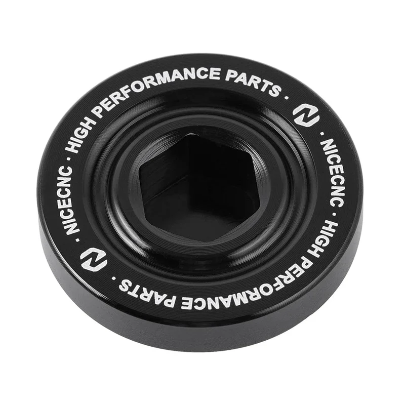 NICECNC Öl Füllstoff Kappe Für Yamaha Raptor 700 700R 2006-2024 Motor Öl Ablauf Stecker Sump Mutter Wolverine X4 YZF r1 ATV Zubehör