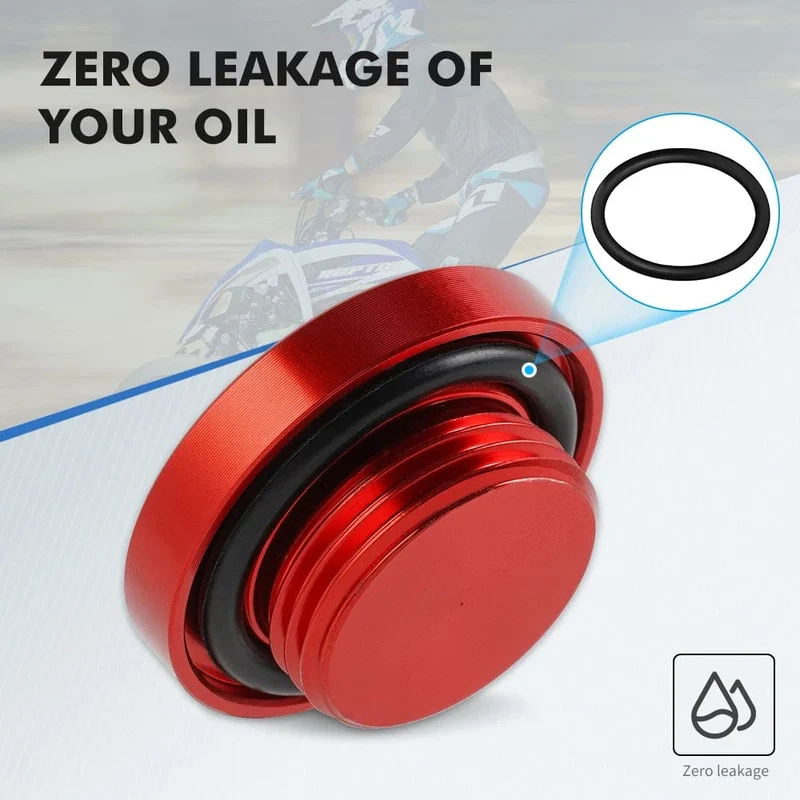 NICECNC Öl Füllstoff Kappe Für Yamaha Raptor 700 700R 2006-2024 Motor Öl Ablauf Stecker Sump Mutter Wolverine X4 YZF r1 ATV Zubehör