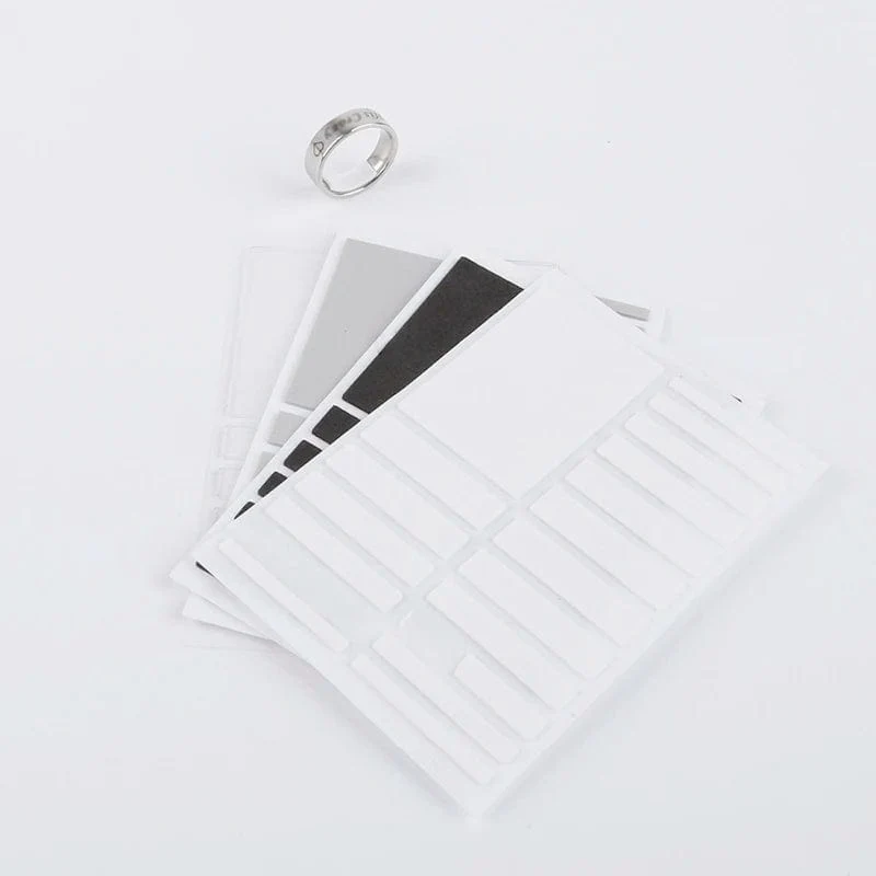 Aufkleber zur Größenanpassung für jeden Ring, transparent, großer Ring, unsichtbar, fester Spanner, Reduzierstück, Größenänderung, Schmuckwerkzeuge