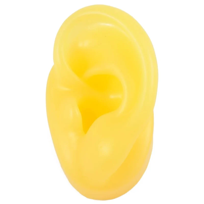 1PC Weiche Ohr Silikon Piercing Modell Tattoo Praxis Werkzeuge Ohrring Schmuck Display Acryl Display Stand Kit Heißer Verkauf
