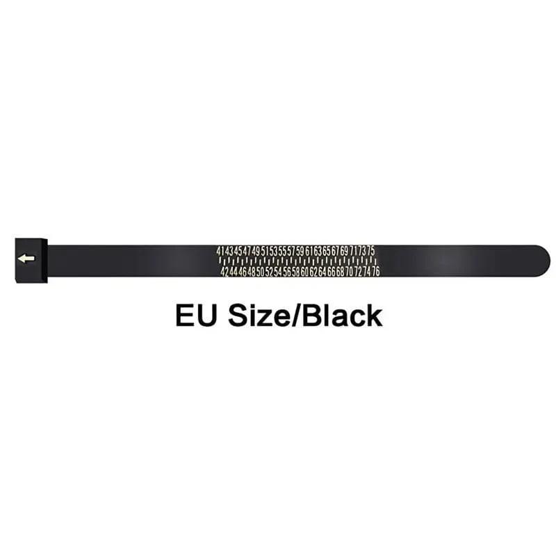 KISMIS 1 STÜCK Weiß/Schwarz US/EU Größen Ehering Band Ringmaß Messen Original Tester Fingermessgerät Schmuck Zubehör Werkzeuge