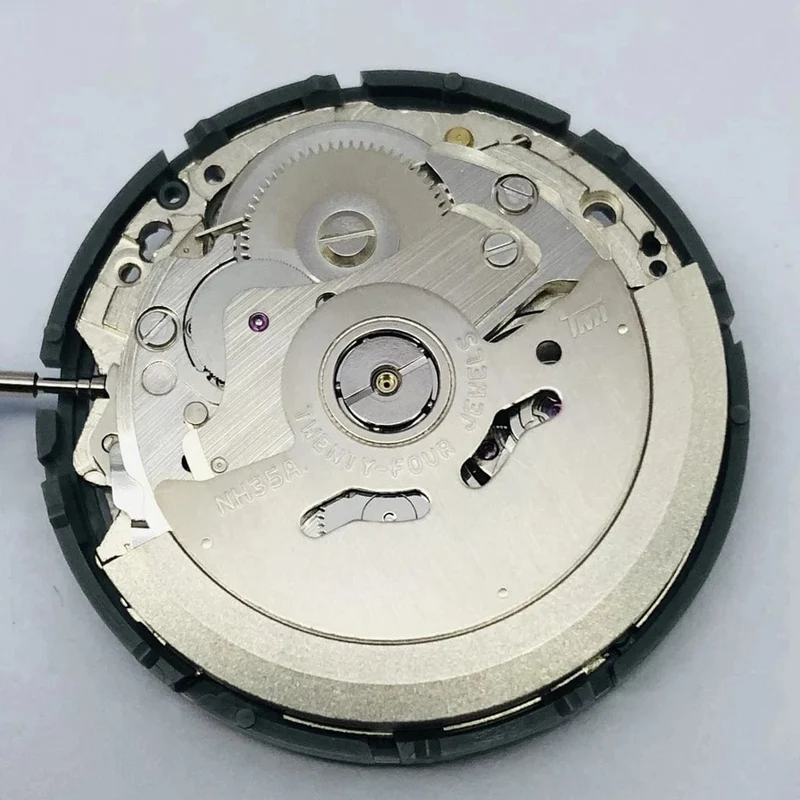 NH35-Uhrwerk, hochpräzise mechanische Automatikuhr, Tages- und Datumseinstellung, mechanische Armbanduhren, Armbanduhr für Männer
