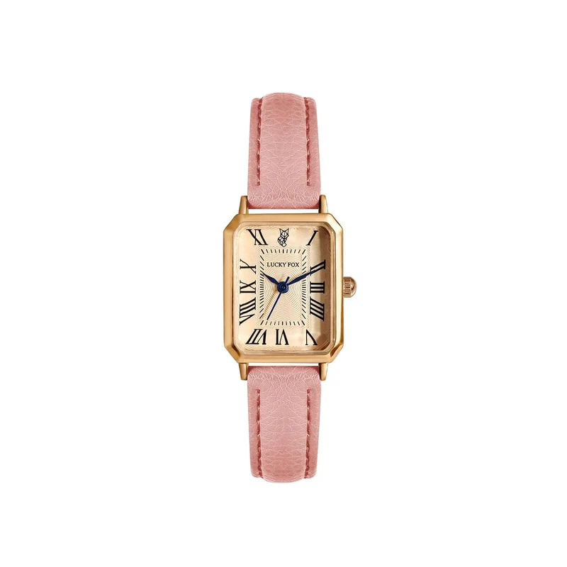 Mode Retro Digital Dial Casual Uhren Quadrat Lederband Modische Uhr Quarz Armbanduhr für Frauen Geschenk
