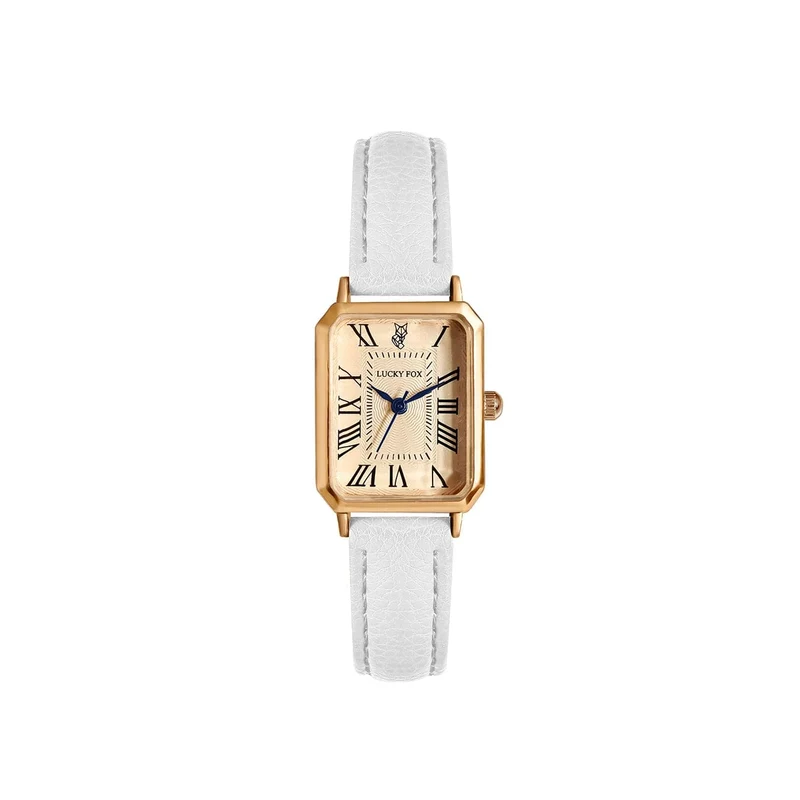Mode Retro Digital Dial Casual Uhren Quadrat Lederband Modische Uhr Quarz Armbanduhr für Frauen Geschenk