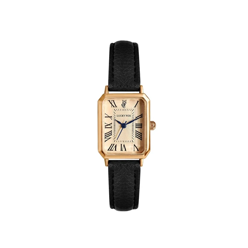 Mode Retro Digital Dial Casual Uhren Quadrat Lederband Modische Uhr Quarz Armbanduhr für Frauen Geschenk