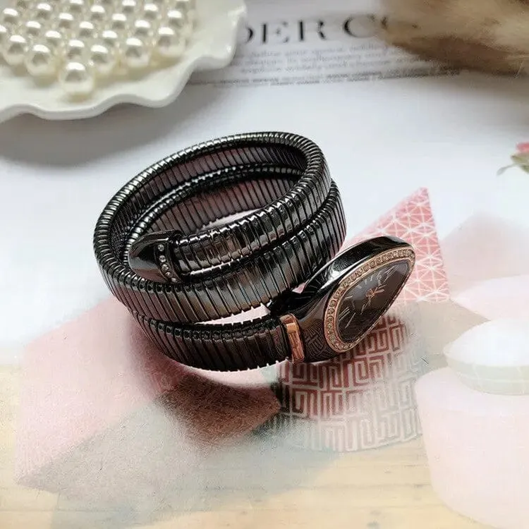 Damen-Quarzuhr, Armband aus Edelstahl, modische goldene Damenuhren, hochwertige Luxus-Damenarmbanduhr (nur Uhr)