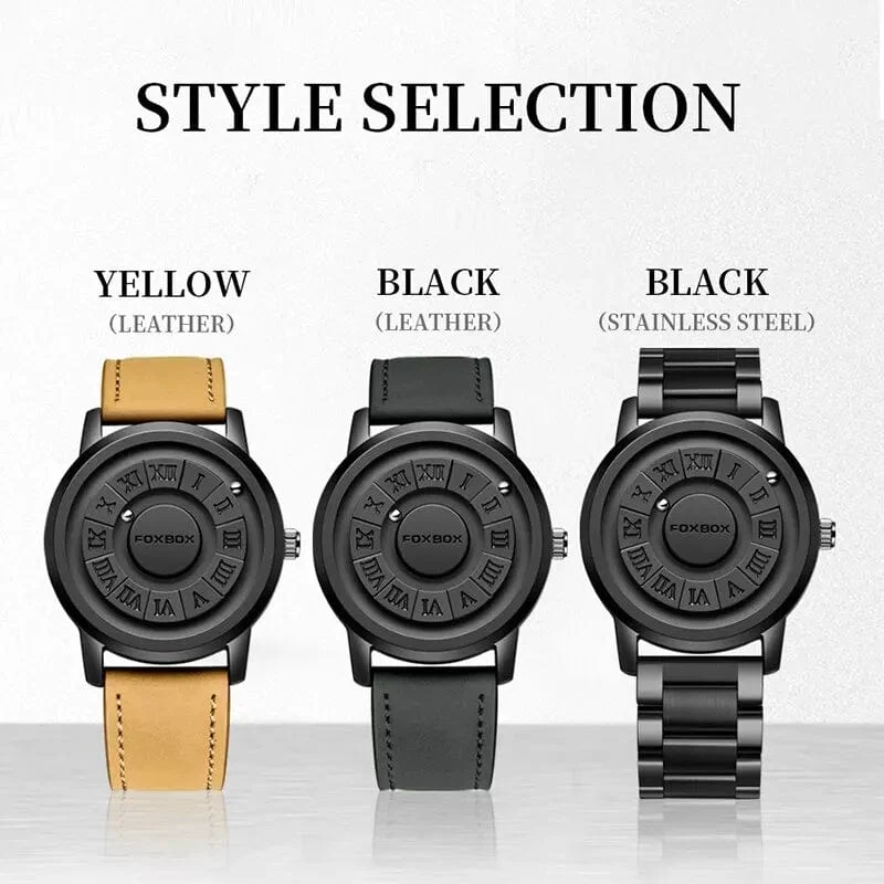 LIGE Luxusuhr Männer Kreative Scrollzeiger Magnetkraft Sportuhren Männer Quarz Chronograph Mann Uhr Relogio Masculino