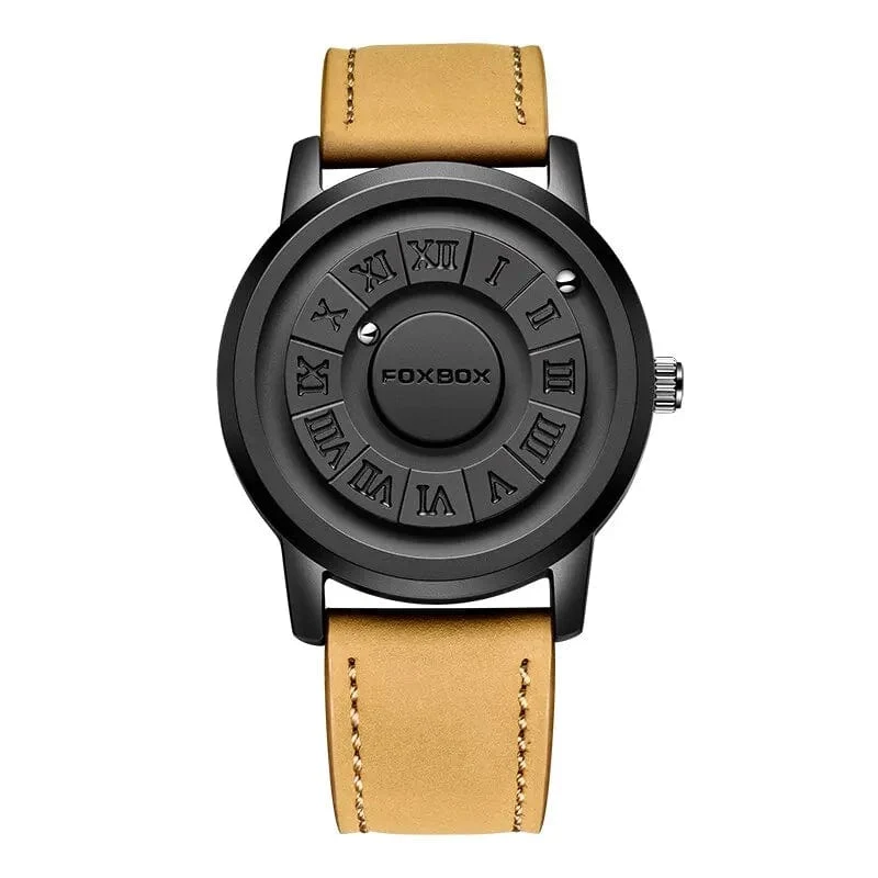 LIGE Luxusuhr Männer Kreative Scrollzeiger Magnetkraft Sportuhren Männer Quarz Chronograph Mann Uhr Relogio Masculino