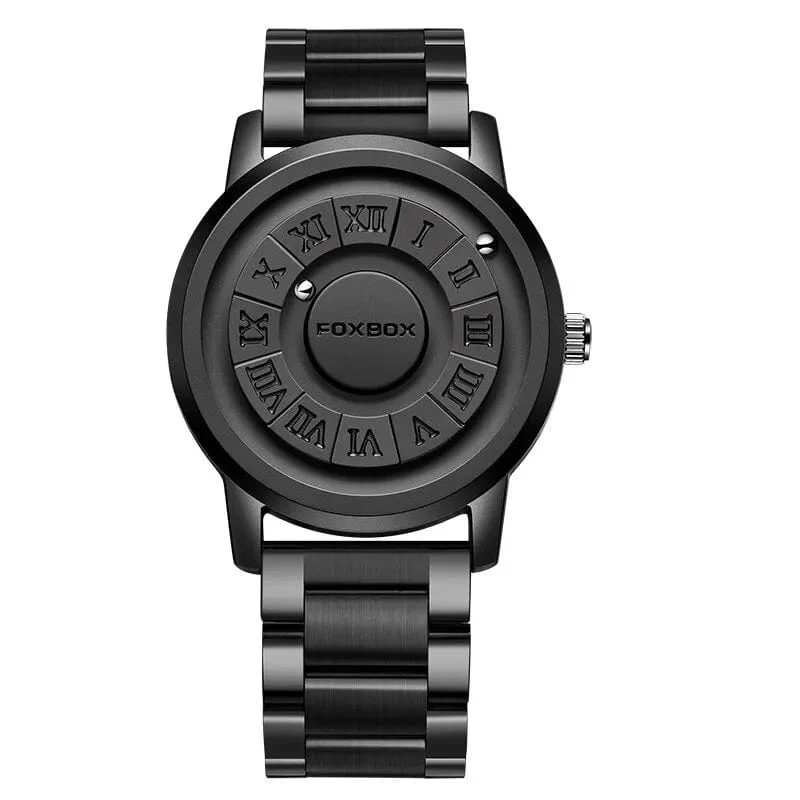 LIGE Luxusuhr Männer Kreative Scrollzeiger Magnetkraft Sportuhren Männer Quarz Chronograph Mann Uhr Relogio Masculino