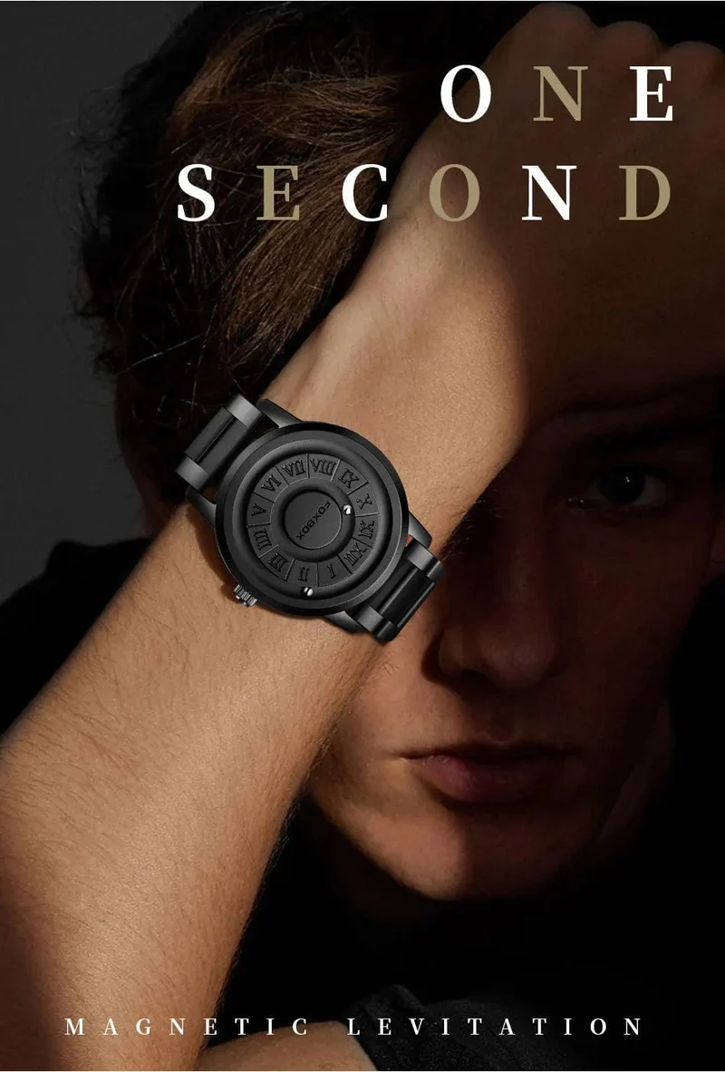 LIGE Luxusuhr Männer Kreative Scrollzeiger Magnetkraft Sportuhren Männer Quarz Chronograph Mann Uhr Relogio Masculino