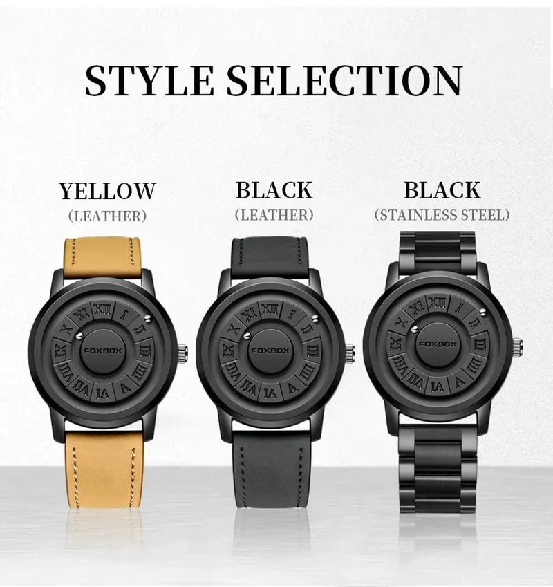 LIGE Luxusuhr Männer Kreative Scrollzeiger Magnetkraft Sportuhren Männer Quarz Chronograph Mann Uhr Relogio Masculino