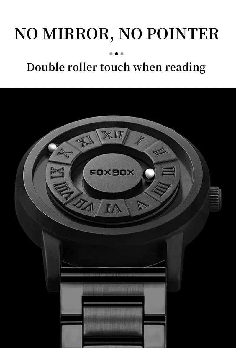 LIGE Luxusuhr Männer Kreative Scrollzeiger Magnetkraft Sportuhren Männer Quarz Chronograph Mann Uhr Relogio Masculino