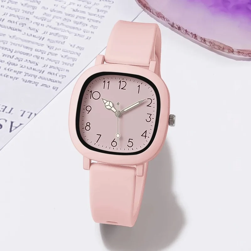 Mode Frauen Uhr Silikon Quarz Armbanduhren Für Frauen Uhr Weihnachten Geschenk Valentinstag Damen Uhren Reloj Mujer