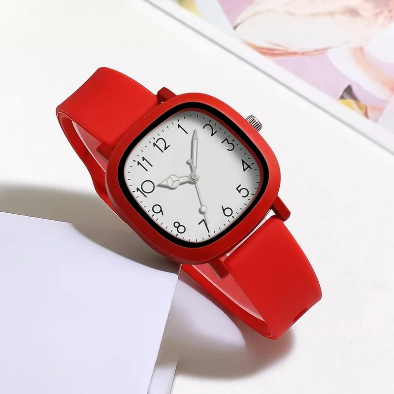 Mode Frauen Uhr Silikon Quarz Armbanduhren Für Frauen Uhr Weihnachten Geschenk Valentinstag Damen Uhren Reloj Mujer