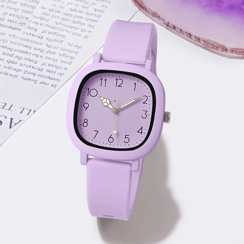 Mode Frauen Uhr Silikon Quarz Armbanduhren Für Frauen Uhr Weihnachten Geschenk Valentinstag Damen Uhren Reloj Mujer