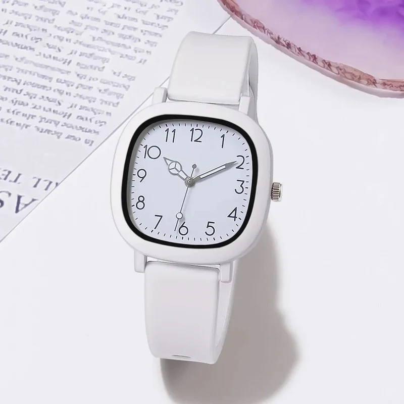 Mode Frauen Uhr Silikon Quarz Armbanduhren Für Frauen Uhr Weihnachten Geschenk Valentinstag Damen Uhren Reloj Mujer