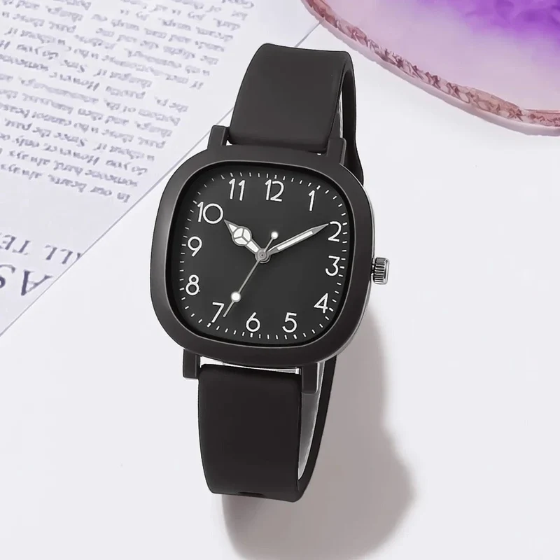 Mode Frauen Uhr Silikon Quarz Armbanduhren Für Frauen Uhr Weihnachten Geschenk Valentinstag Damen Uhren Reloj Mujer
