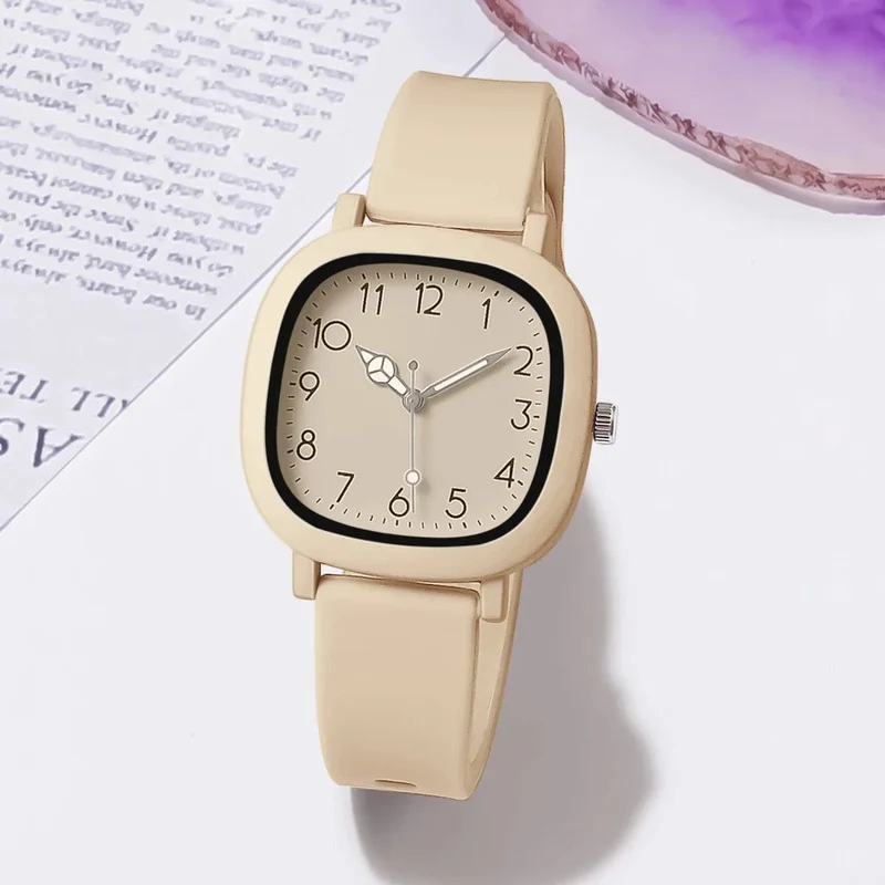 Mode Frauen Uhr Silikon Quarz Armbanduhren Für Frauen Uhr Weihnachten Geschenk Valentinstag Damen Uhren Reloj Mujer