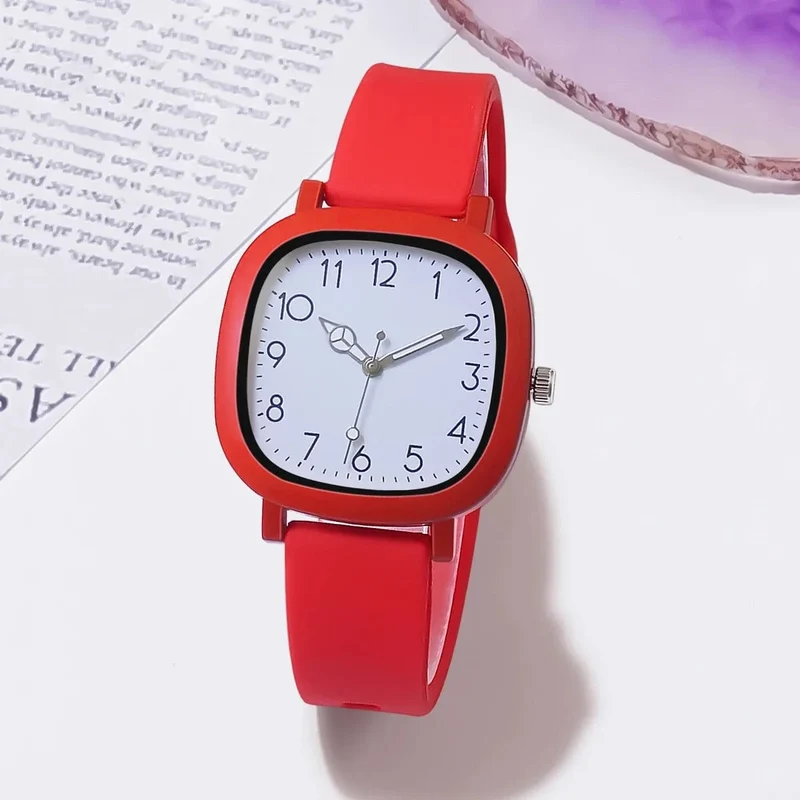 Mode Frauen Uhr Silikon Quarz Armbanduhren Für Frauen Uhr Weihnachten Geschenk Valentinstag Damen Uhren Reloj Mujer